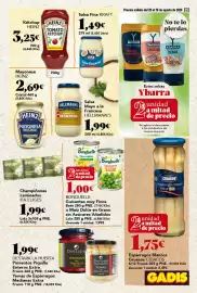 Folleto Gadis semana 34 Página 25: Cidacos espárragos blancos gruesos €1,75