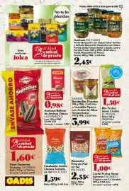 Folleto Gadis semana 34 Página 30: Sarasa banderillas picantes o guindilla piparra con aceite de oliva virgen extra €3,99