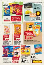 Folleto Gadis semana 34 Página 31: Bicentury mini tortitas €0,85, Cuétara galletas saladas krititas o piscis €2,99