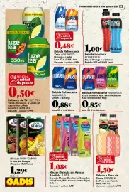 Folleto Gadis semana 34 Página 34: Aquarius bebida refrescante limón o naranja €0,88, Juver Néctar Disfruta sin Azúcar €1,08