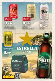 Folleto Gadis semana 34 Página 36: Keler cerveza €0,42, Cerveza Málaga Victoria €0,59