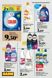 Folleto Gadis semana 34 Página 42: Detergente Líquido DISICLÍN Acción Total €3,15