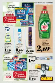 Folleto Gadis semana 34 Página 43: Fairy lavavajillas a mano concentrado ultra €2,69, Stockade insecticida €6,99