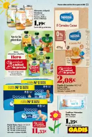 Folleto Gadis semana 34 Página 45: Baby Cuac Alimento Infantil Verduras €1,19, Pañal Bebé Seco DODOT €11,33