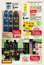 Folleto Gadis semana 34 Página 46: Magno gel de ducha black energy marine o classic €1,48, Dicora Jabón de Manos €1,00