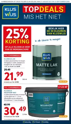 Kluswijs (geldig t/m 13-09)