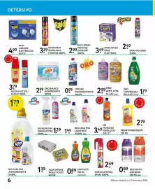 Volantino Le Mille Pagina 6: Oro Bianco Bicarbonato €2,99, Liprofuma €2,59