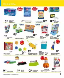 Volantino Le Mille Pagina 7: Mocio in microfibra €1,49, Spolverino 3D €1,49