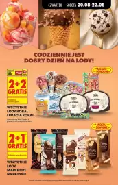 Biedronka gazetka tydzień 34 Strona 17: Lody Marletto na patyku