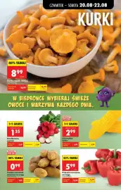 Biedronka gazetka tydzień 34 Strona 19: Polskie ziemniaki wczesne na wagę €0,99, Papryka czerwona €5,99