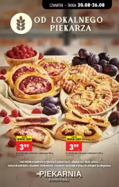 Biedronka gazetka tydzień 34 Strona 29: Drożdżówka z kremem i malinami €3,99