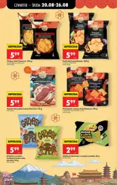 Biedronka gazetka tydzień 34 Strona 40: Przekąska z prosa Asia Flavours €5,99, Chipsy Asia Flavours €5,99