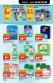 Biedronka gazetka tydzień 34 Strona 61: Tabletki do zmywarki Frosch limonka €44,99