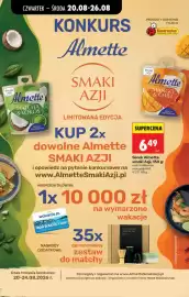 Biedronka gazetka tydzień 34 Strona 66: Serek Almette smaki Azji €6,49