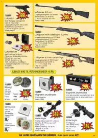 Harald Nyborg tilbudsavis uge 34 Side 15: Ranger blyhagl €48,00, Max Ranger magnetisk skydekasse €90,00