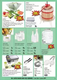 Harald Nyborg tilbudsavis uge 34 Side 43: Sjöbo frugtmoser 7 l €399,00, Dispenser 4 L €40,00