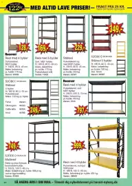Harald Nyborg tilbudsavis uge 34 Side 48: Sjöbo storage stålreol €249,00, Rockfort reol med 4 hylder €797,00