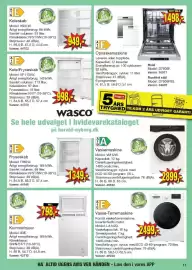 Harald Nyborg tilbudsavis uge 34 Side 49: Køleskab €949,00, Wassco Vaske-Tørremaskine €2.499,00