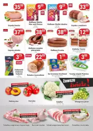 Delikatesy Sezam gazetka Strona 2: Kiełbasa krucha €38,99, Ser kremowy Hochland €1,99