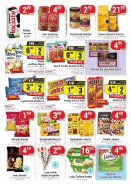Delikatesy Sezam gazetka Strona 3: Biszkopty z galaretką Wedlowe €3,99, Lody Zielona Budka €16,99