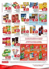 Nasz Sklep gazetka Strona 2: Sos Dawtona €4,59, Chipsy Lay's Max €6,59