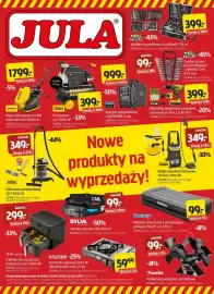 Jula gazetka Strona 1: Kompresor Stanley Fatmax €399,00, Podwójny wentylator kominkowy €99,00