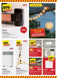 Jula gazetka Strona 9: Qlima Piecyk gazowy €899,00, Lampa robocza LED ze statywem 4750 lm 50 W IP65 €99,00