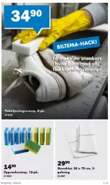 Biltema kundeavis Side 6: Skureklut €29,90, Oppvasksvamp, 10-pk. €14,90