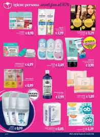 Volantino Determarket Pagina 2: Essere Benessere assorbenti con ali €0,85, Cera di Cupra salviette struccanti €1,89