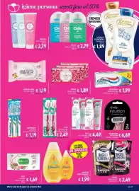Volantino Determarket Pagina 3: Fresh&Clean salviette intime €1,19, Veet crema depilatoria €4,49