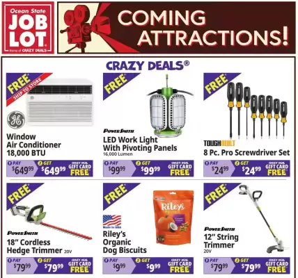 Ocean State Job Lot (valid until 26-08)