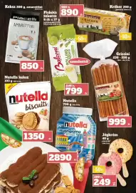 Family Diszkont akciós újság hét 34 Oldal 11: Sammontana jégkrém €249,00, Nutella €3.853,00