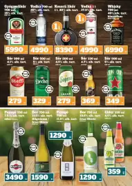 Family Diszkont akciós újság hét 34 Oldal 18: Soproni lager €279,00, Unicum €8.390,00