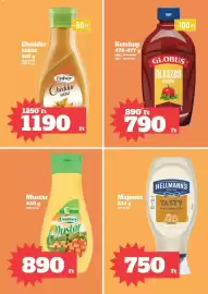 Family Diszkont akciós újság hét 34 Oldal 22: Globus ketchup €790,00, Hellmann's majonéz €750,00