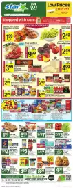 Star Market weekly ad week 34 Page 1: Dunkin' Coffee €8,99, Pork Loin Assorted Chops €1,99