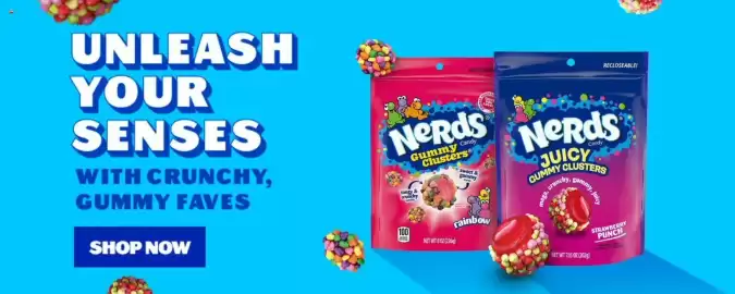 Stop&Shop weekly ad week 34 Page 3: Nerds gummy clusters €3,99