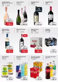 TRAVEL FREE leták Strana 5: Budweiser Budvar 12° Original €231,94, Coca Cola, Fanta, Sprite €28,12