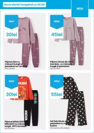 Catalog Pepco săptămâna 34 Pagină 5: Set fete bluza și pantaloni cu model buline €55,00, Pijama băieți LEGO NINJAGO €30,00