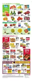 Safeway weekly ad week 34 Page 4: Hebrew National Beef Franks €4,99, Beef Petite Sirloin Steak €7,99