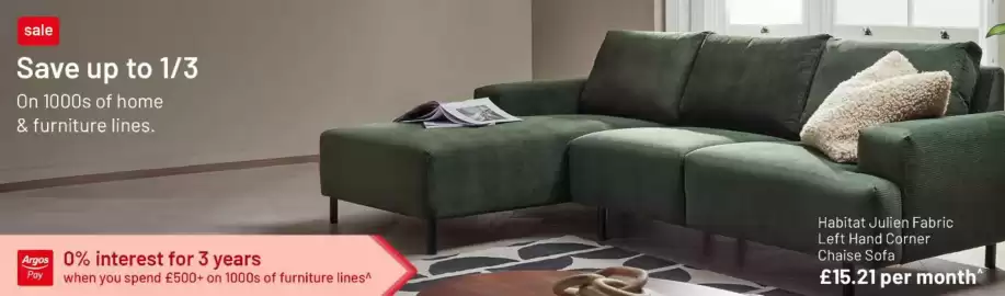 Argos catalogue Page 1
