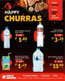 Catálogo Bergamais Supermercados Página 5: Água mineral bioleve €1,69, Água de coco puro coco maguary maracujá €1,49