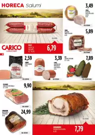 Volantino Carico Cash & Carry Pagina 10: Salame pepe/erbe €7,89, Pancetta Bacon Rosafino €5,89