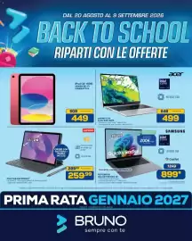Volantino Euronics Bruno Pagina 1: Acer Aspire Lite AL15-54P-52F5 €499,00, Samsung Galaxy Book6 16" €899,00