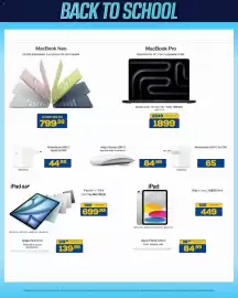 Volantino Euronics Bruno Pagina 11: MacBook Neo €799,99, IPad €449,00