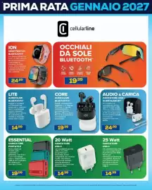Volantino Euronics Bruno Pagina 16: Core auricolari bluetooth €19,99, Essential caricatore portatile €19,99