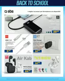 Volantino Euronics Bruno Pagina 17: Wall Charger €14,99, TWS NUBOX auricolari senza fili €14,99