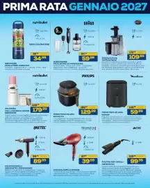 Volantino Euronics Bruno Pagina 30: Philips friggitrice ad aria €129,99, Friggitrice ad aria Moulinex €59,99