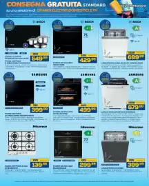 Volantino Euronics Bruno Pagina 36: Forno da incasso Bosch €429,99, Samsung forno da incasso NV7B4440VBB €499,99