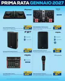 Volantino Euronics Bruno Pagina 41: FBT XLITE112A Diffusore Attivo 12" €429,99, Wharfedale DM55 microfono dinamico €16,99