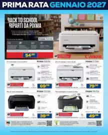 Volantino Euronics Bruno Pagina 42: Stampante multifunzione 3in1 con Wi-Fi Pixma TS3750i €69,99